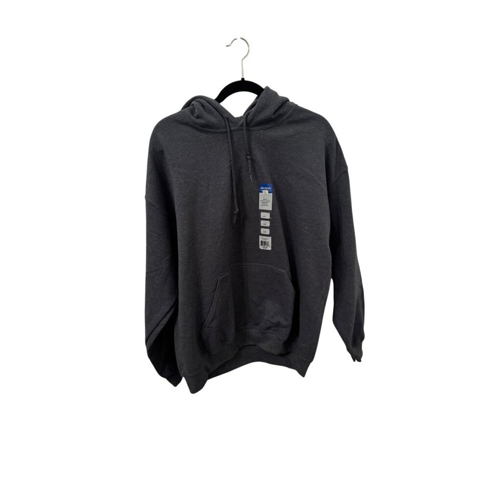 NWT Gray Gildan Hoodie size large
